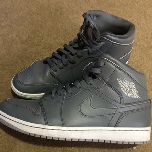Jordan 1  size 11 grey worn once